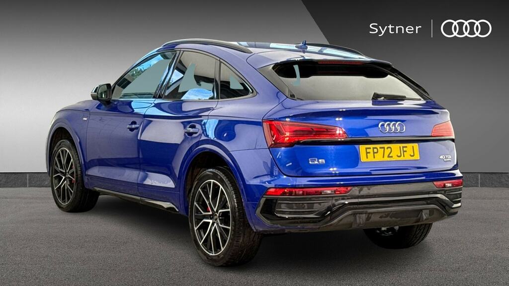 Audi Q5 40 Tdi Quattro Edition 1 S Tronic Cs FP72JFJ Blue #3