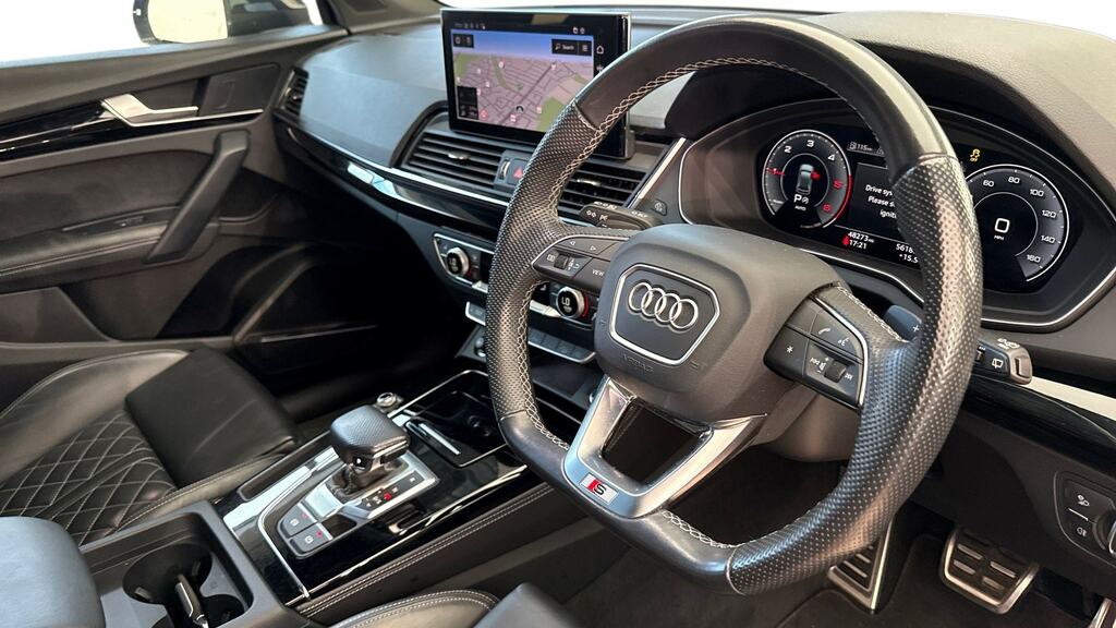 Audi Q5 40 Tdi Quattro Edition 1 S Tronic Cs FP72JFJ Blue #6