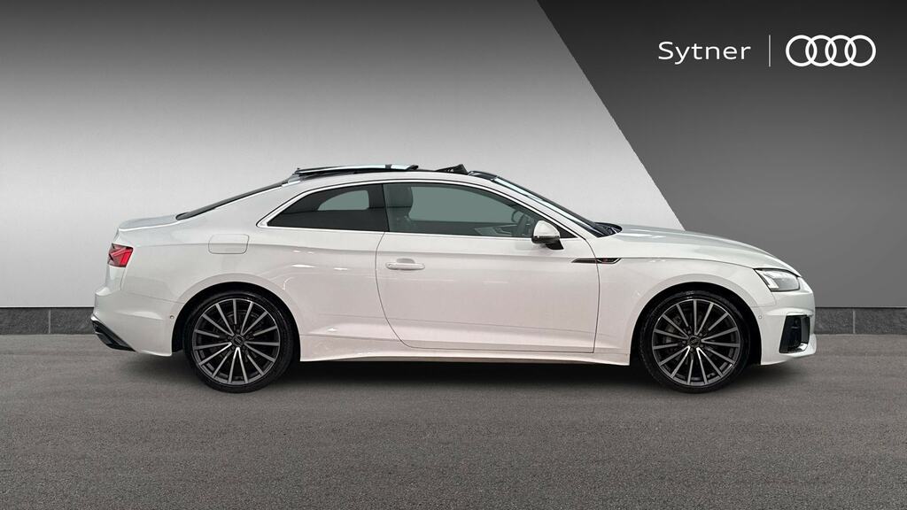 Audi A5 40 Tfsi 204 S Line S Tronic Tech Pack Pro BA74LKN White #4