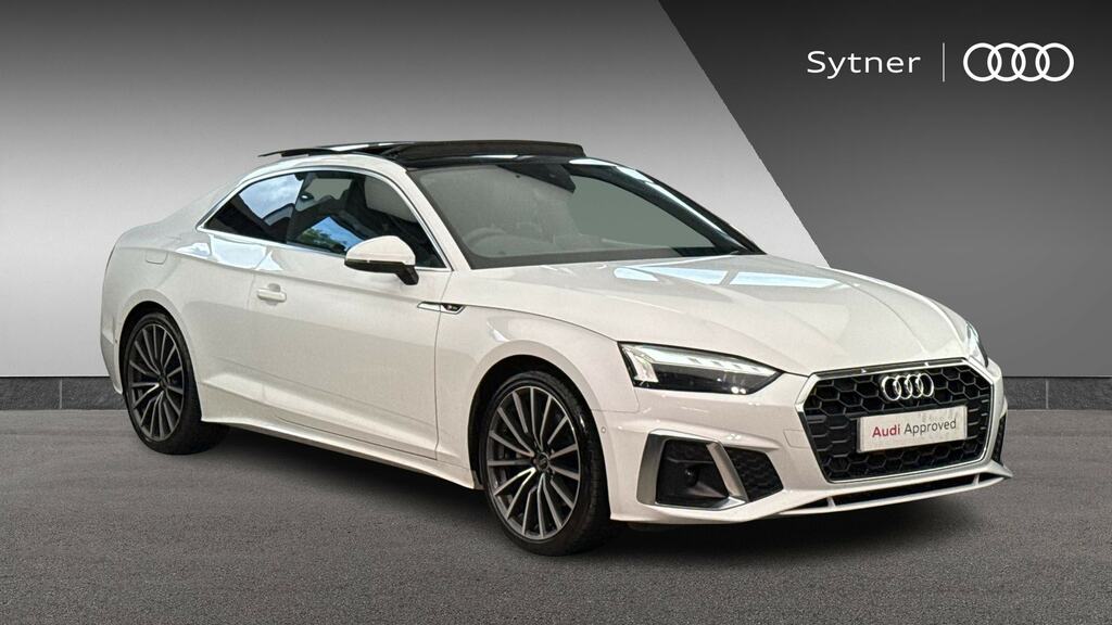 Audi A5 40 Tfsi 204 S Line S Tronic Tech Pack Pro White