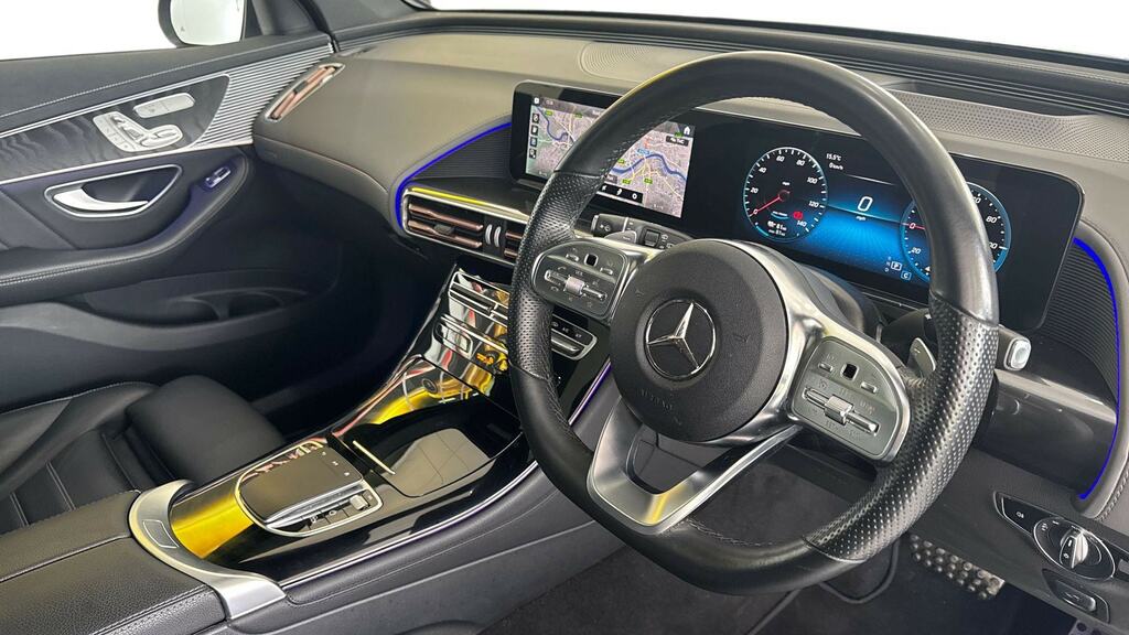 Mercedes-Benz EQC Eqc 400 300Kw Amg Line Premium Plus 80Kwh EY73TWX Blue #3