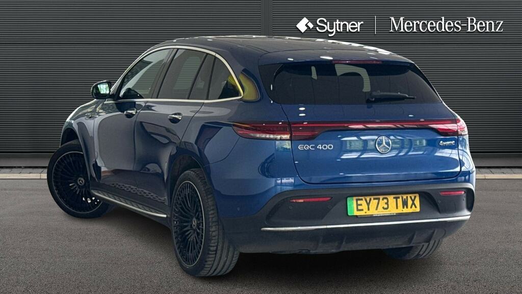 Mercedes-Benz EQC Eqc 400 300Kw Amg Line Premium Plus 80Kwh EY73TWX Blue #2
