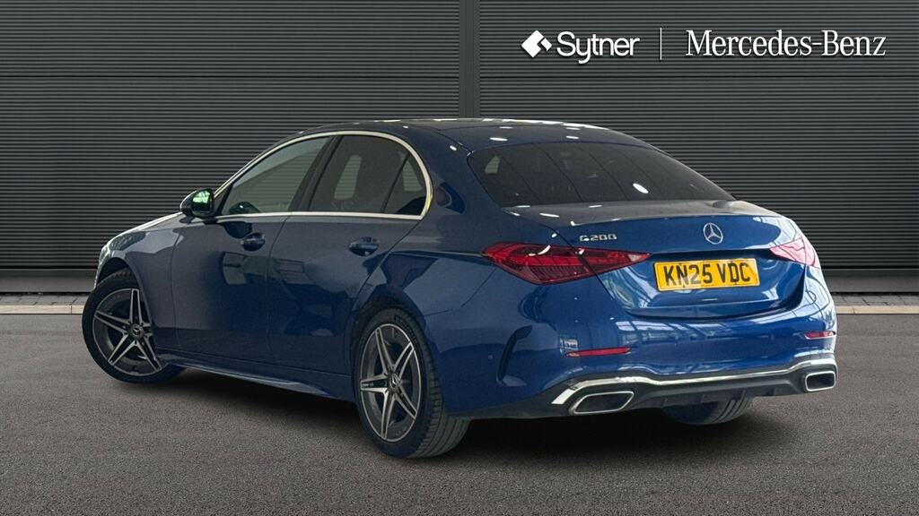 Mercedes-Benz C Class C200 Amg Line 9G-tronic KN25VDC Blue #2