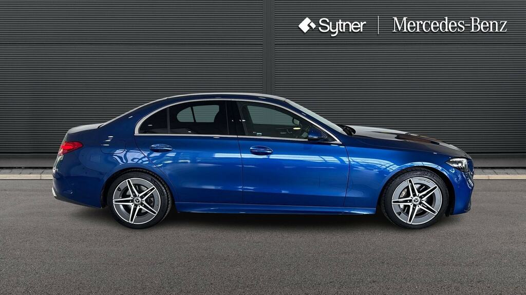 Mercedes-Benz C Class C200 Amg Line 9G-tronic KN25VDC Blue #4