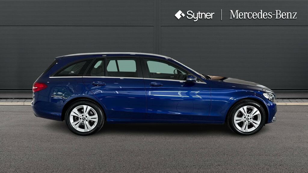 Mercedes-Benz C Class C220d Se Executive Edition 9G-tronic BF18KPG Blue #4