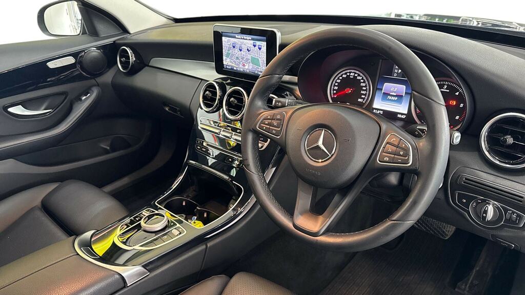 Mercedes-Benz C Class C220d Se Executive Edition 9G-tronic BF18KPG Blue #3
