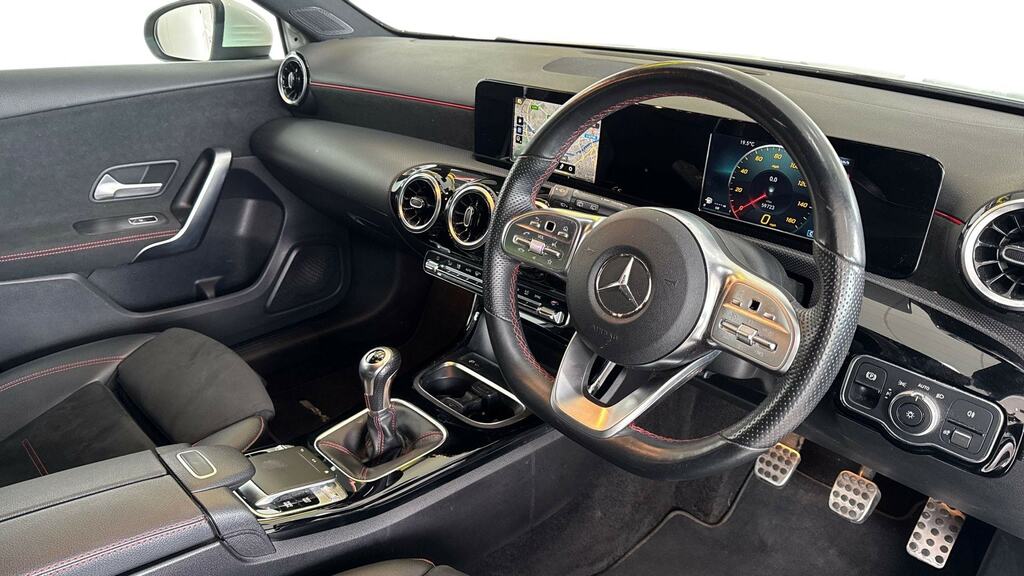 Mercedes-Benz A Class A180d Amg Line White #3