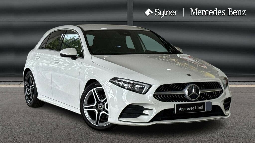 Mercedes-Benz A Class A180d Amg Line White