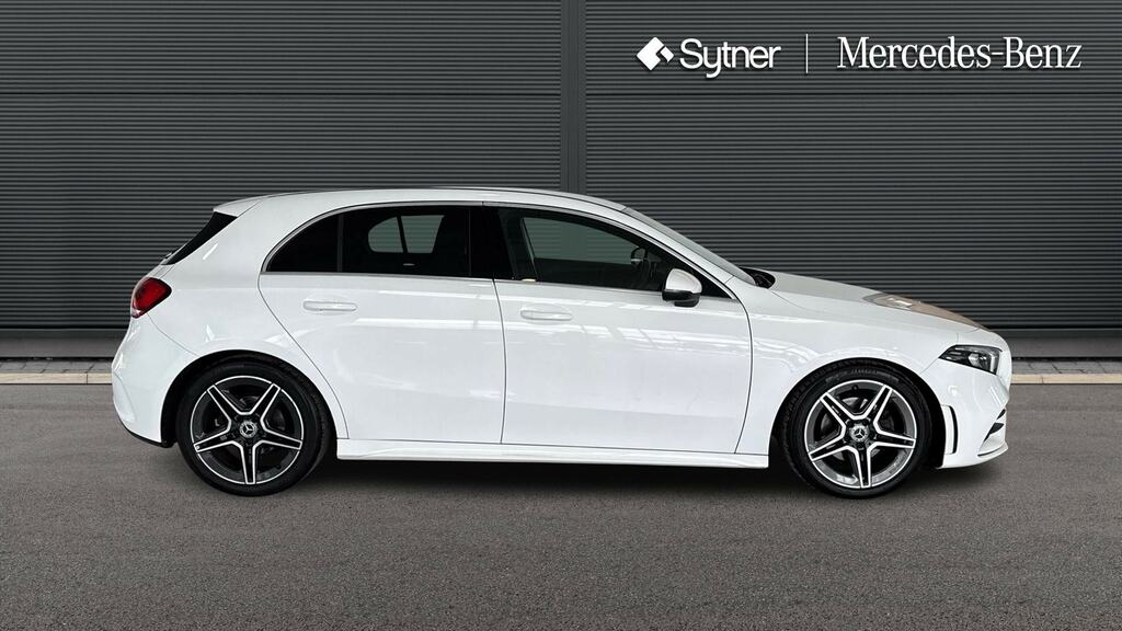 Mercedes-Benz A Class A180d Amg Line White #4