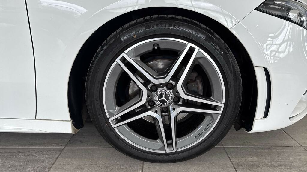 Mercedes-Benz A Class A180d Amg Line White #5