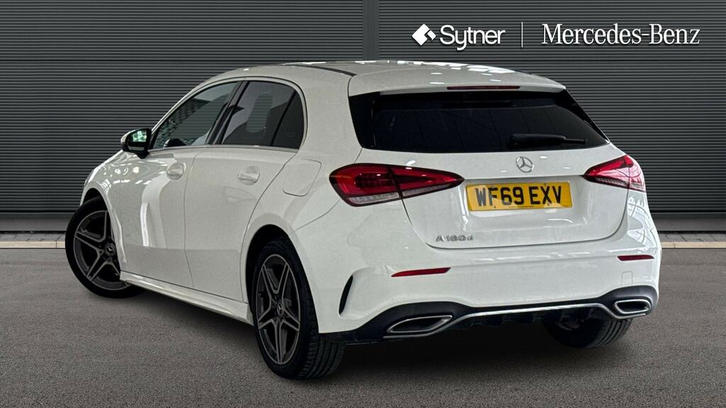 Mercedes-Benz A Class A180d Amg Line White #2