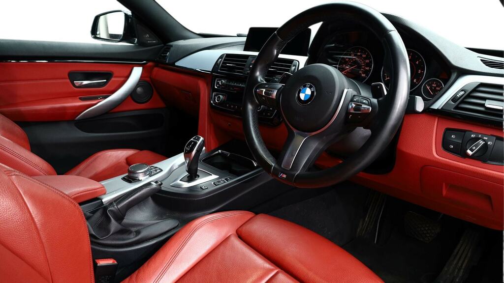 BMW 4 Series Gran Coupe 420D 190 Xdrive M Sport Prof Media YK68ZLX Black #6