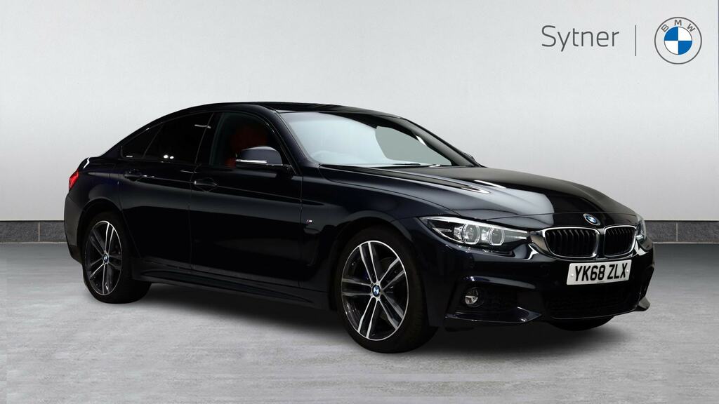 BMW 4 Series Gran Coupe 420D 190 Xdrive M Sport Prof Media Black