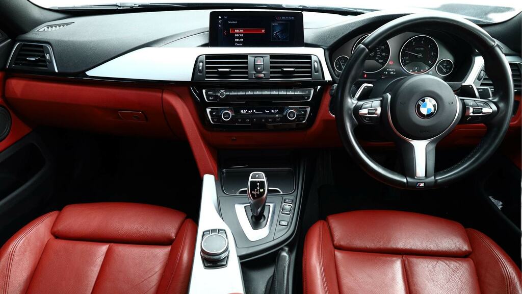 BMW 4 Series Gran Coupe 420D 190 Xdrive M Sport Prof Media YK68ZLX Black #4