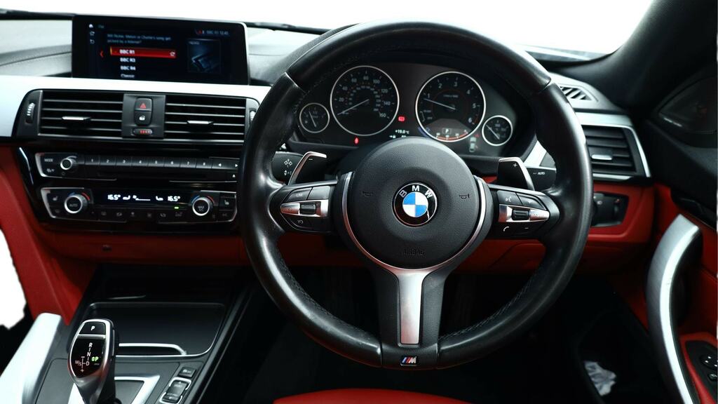 BMW 4 Series Gran Coupe 420D 190 Xdrive M Sport Prof Media YK68ZLX Black #5