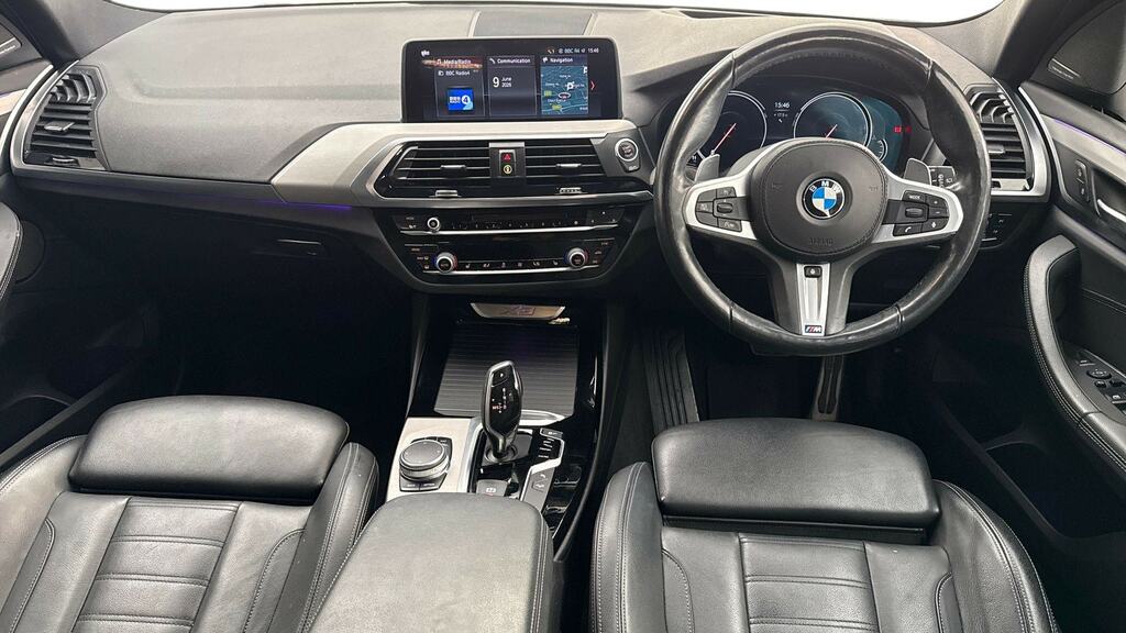 BMW X3 Xdrive30d M Sport Step DL68HTO Black #4