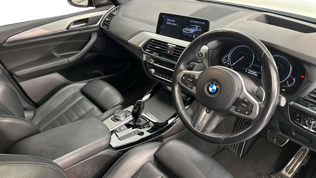 BMW X3 Xdrive30d M Sport Step DL68HTO Black #6