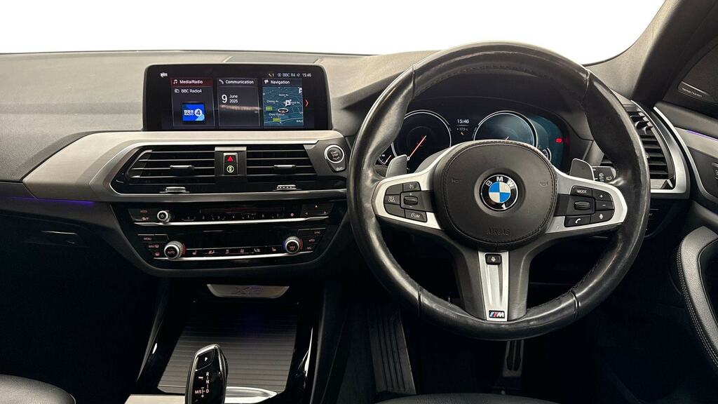 BMW X3 Xdrive30d M Sport Step DL68HTO Black #5