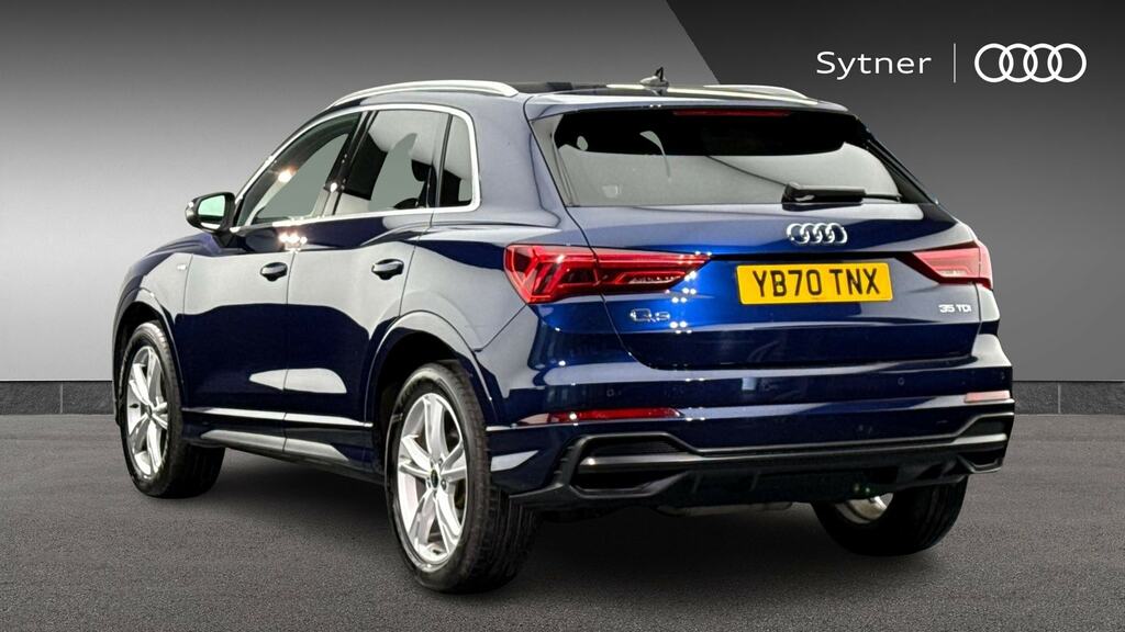 Audi Q3 35 Tdi S Line S Tronic Blue #3