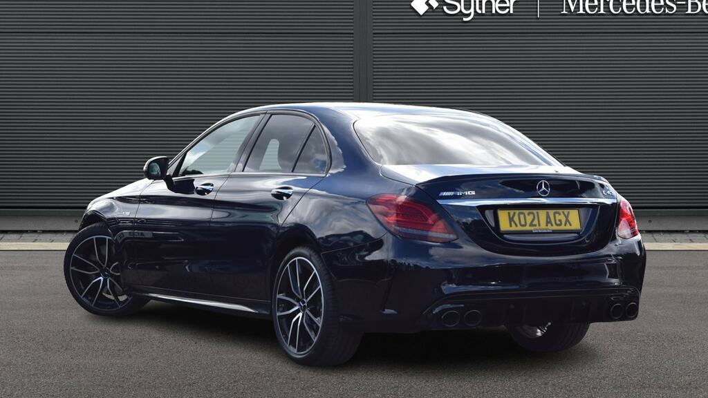 Mercedes-Benz C Class C43 4Matic Premium Plus 9G-tronic Blue #2