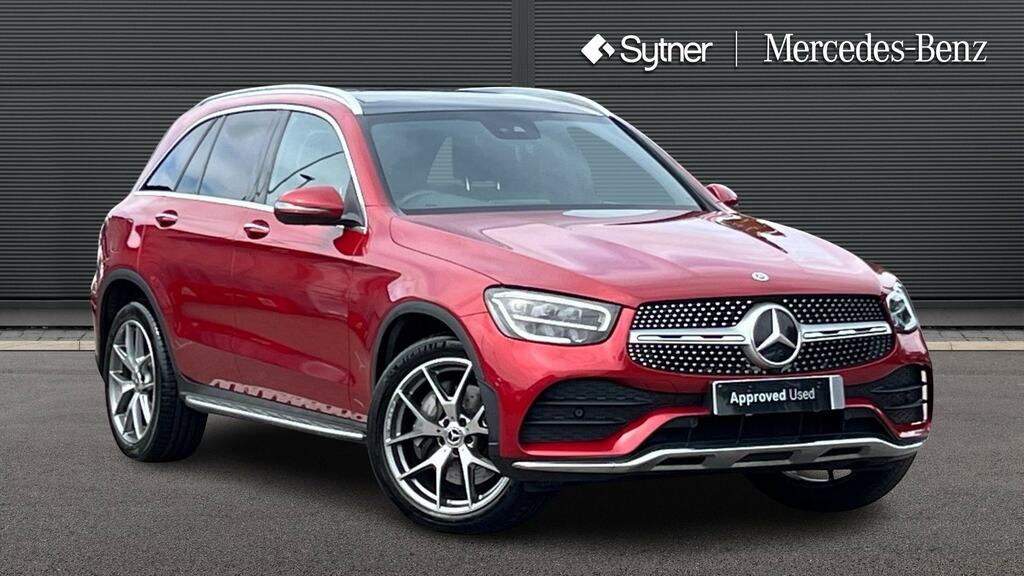 Mercedes-Benz GLC Class Glc 300D 4Matic Amg Line Premium Pls 9G-tronic Red
