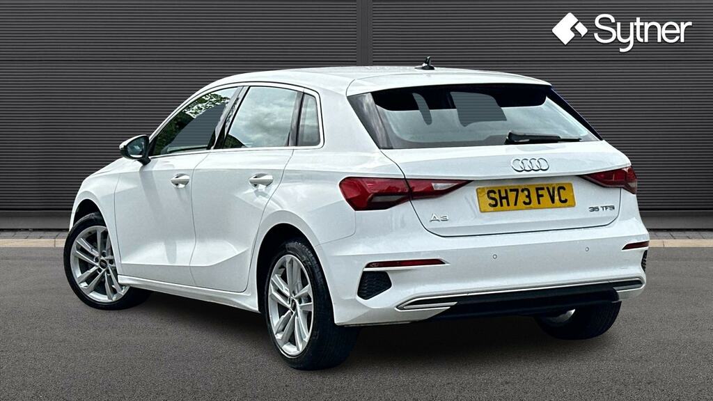 Audi A3 35 Tfsi Sport S Tronic SH73FVC White #2