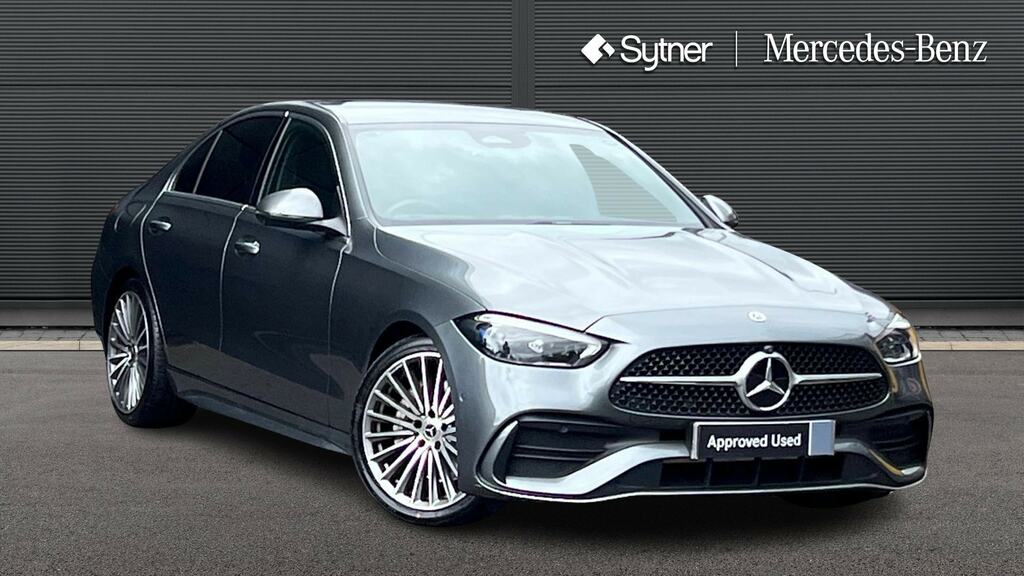Mercedes-Benz C Class C200 Amg Line Premium 9G-tronic LO72OYH Grey