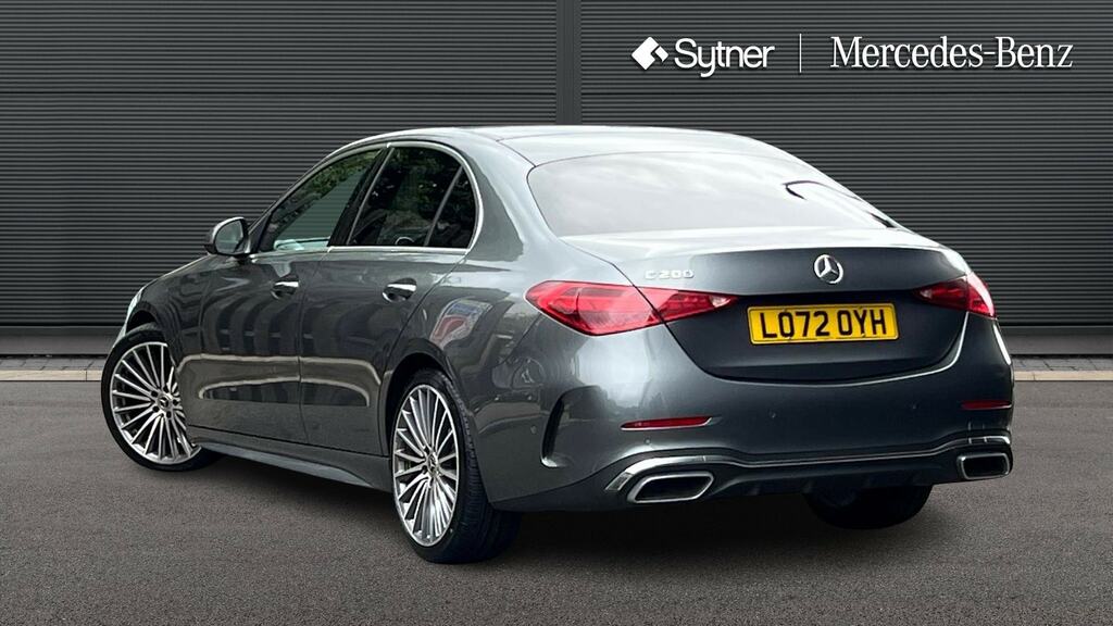 Mercedes-Benz C Class C200 Amg Line Premium 9G-tronic LO72OYH Grey #2