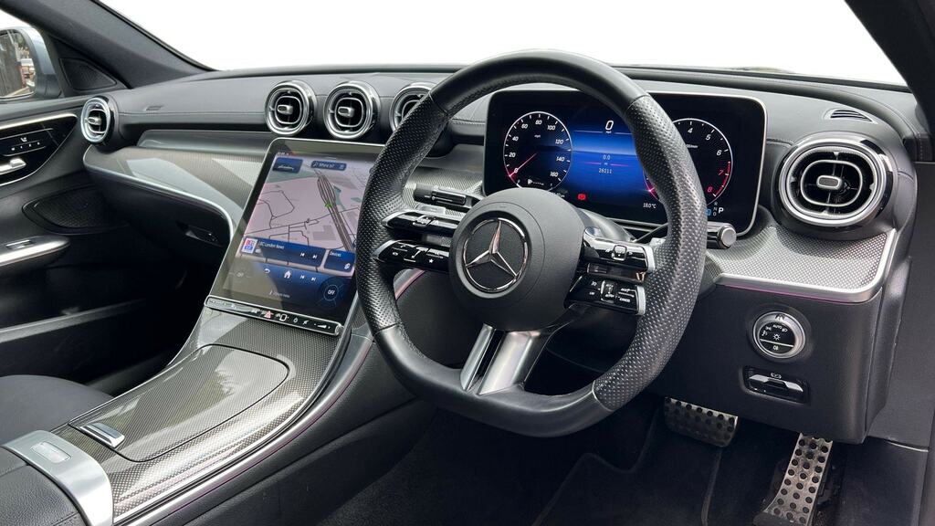 Mercedes-Benz C Class C200 Amg Line Premium 9G-tronic LO72OYH Grey #3