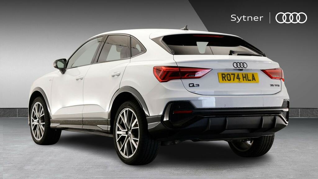 Audi Q3 35 Tfsi Black Edition S Tronic Tech Pack RO74HLA White #3