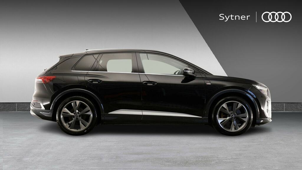 Audi Q4 E Tron 220Kw 50 Quattro 82Kwh S Line Cs MD72HCY Black #4