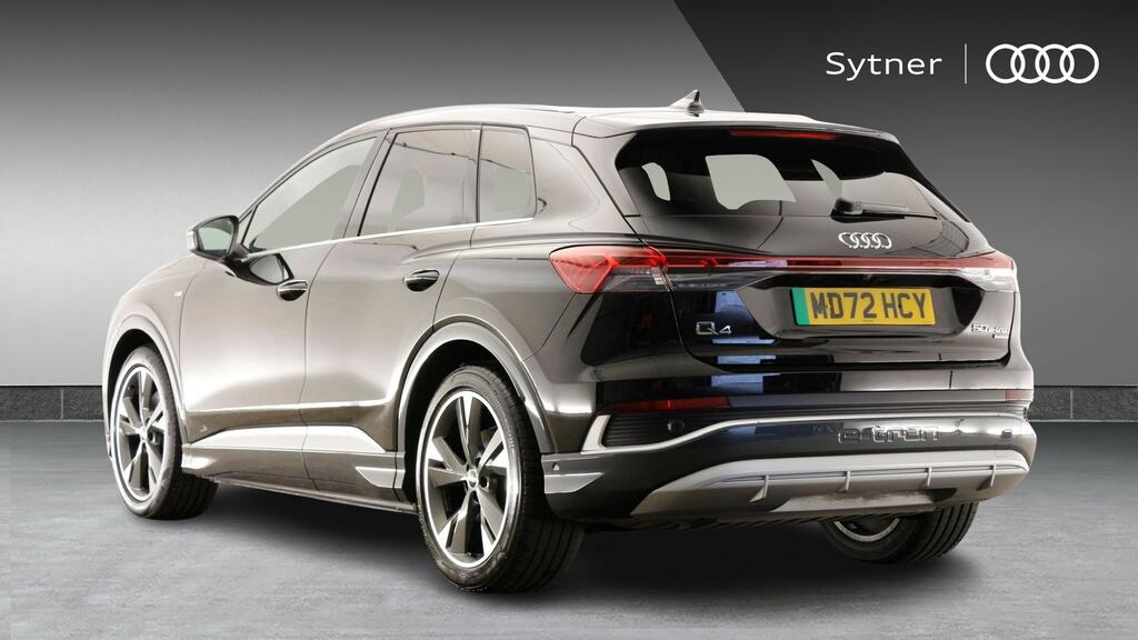 Audi Q4 E Tron 220Kw 50 Quattro 82Kwh S Line Cs MD72HCY Black #3