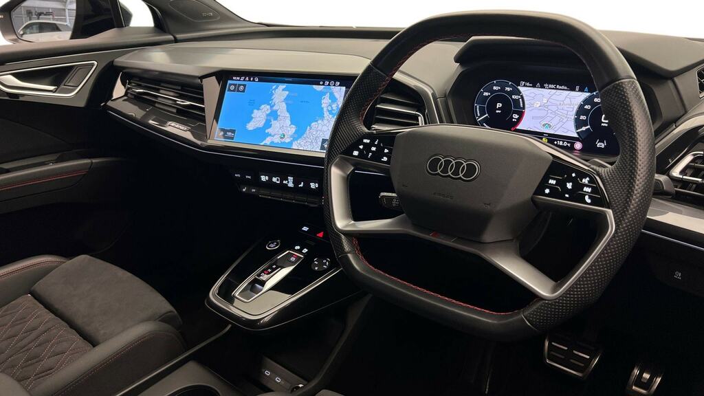 Audi Q4 E Tron 220Kw 50 Quattro 82Kwh S Line Cs MD72HCY Black #6