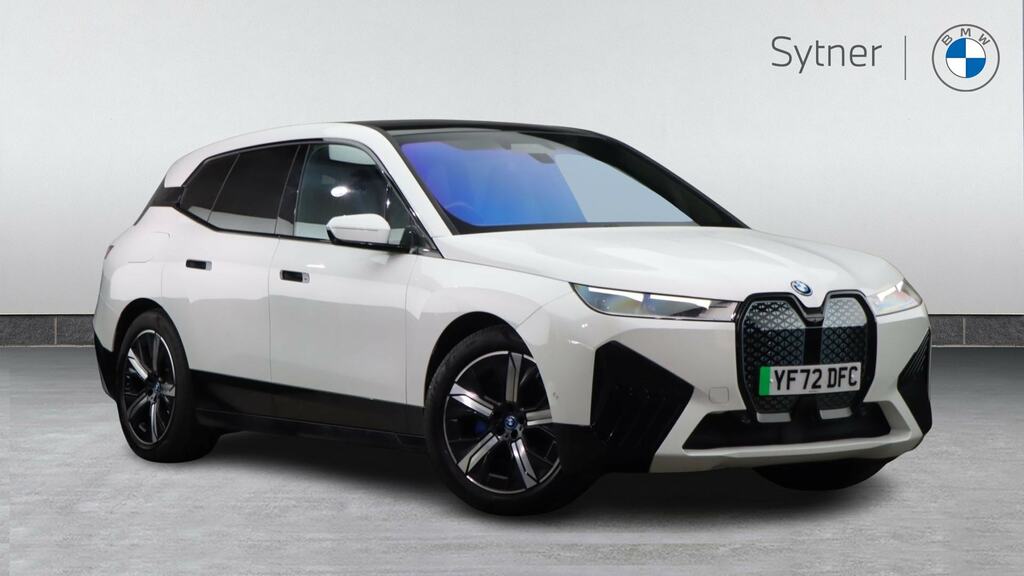 BMW iX 240Kw Xdrive40 M Sport Edition 76.6Kwh White