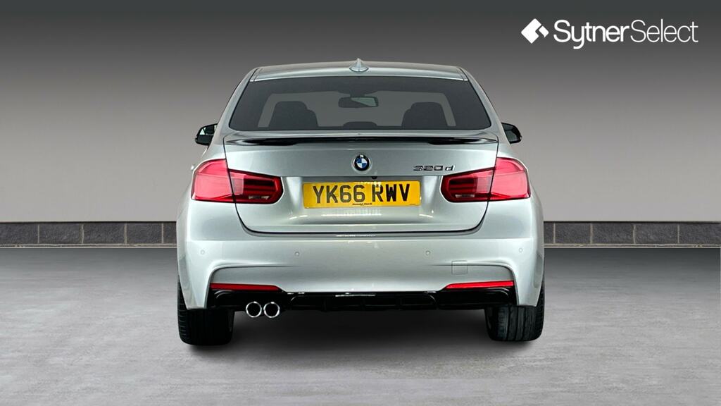 BMW 3 Series 320D M Sport YK66RWV Silver #5