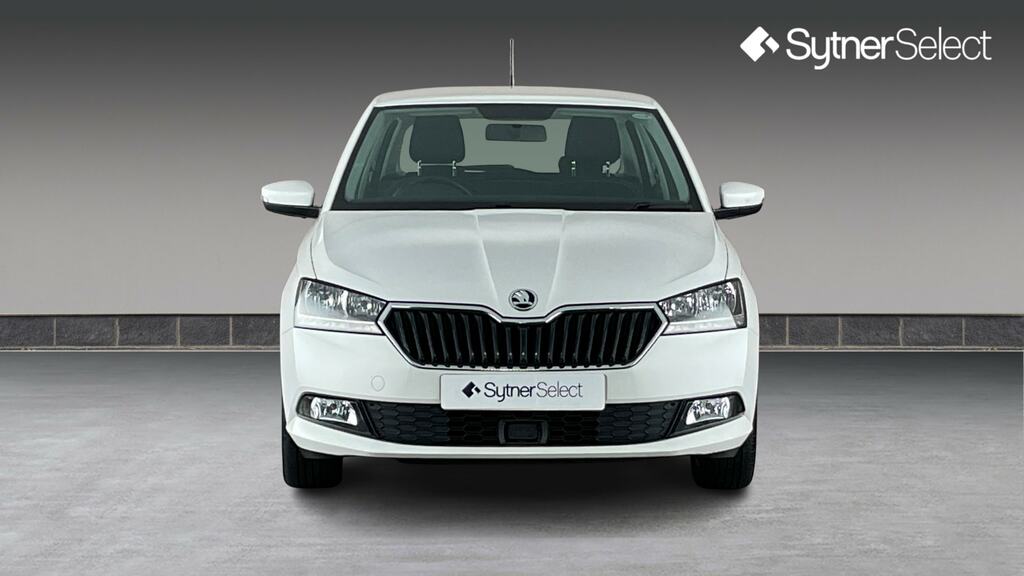Skoda Fabia 1.0 Mpi 75 Se CY68CJF White #4