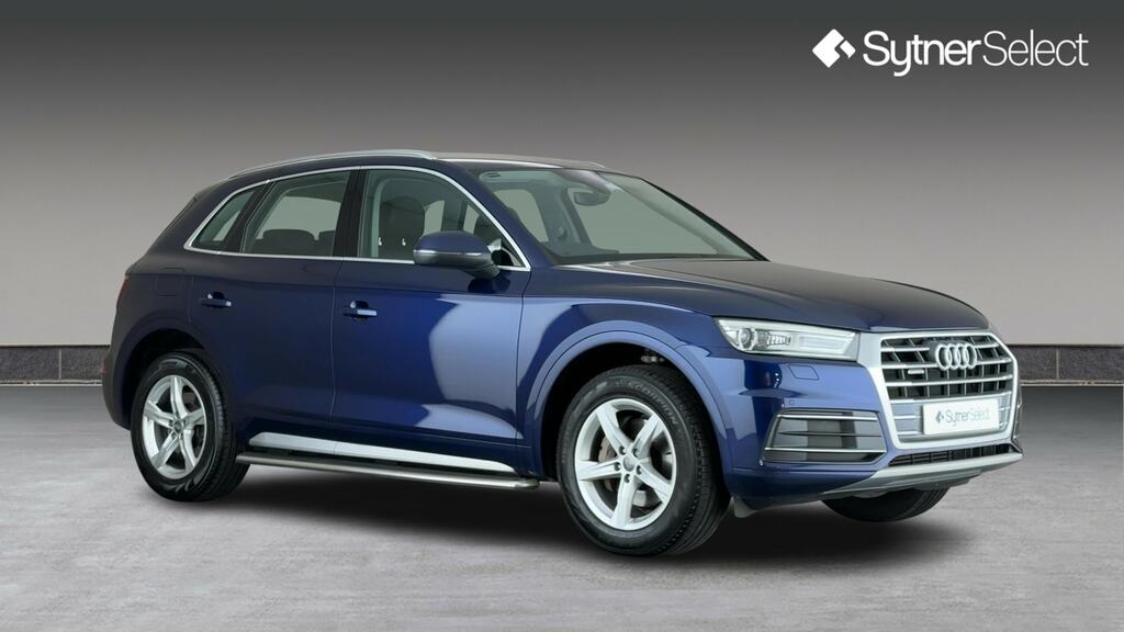 Audi Q5 2.0T Fsi Quattro Sport S Tronic FV68MFN Blue