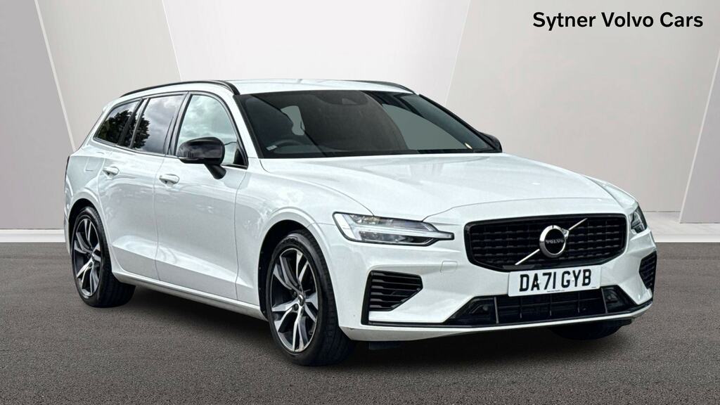 Volvo V60 2.0 T6 Recharge Phev R Design Awd White