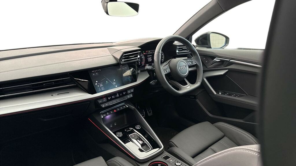 Audi A3 1.5 Tfsi 150 S Line S Tronic Tech Pack FN75AHK Black #2