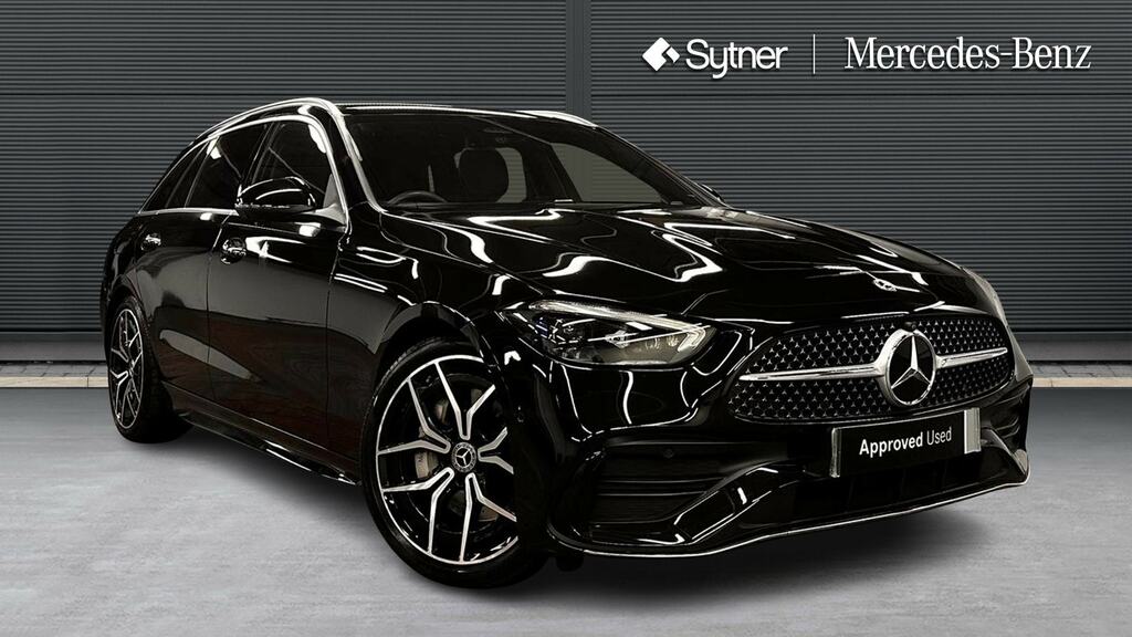 Mercedes-Benz C Class C300 Amg Line Premium 9G-tronic Black