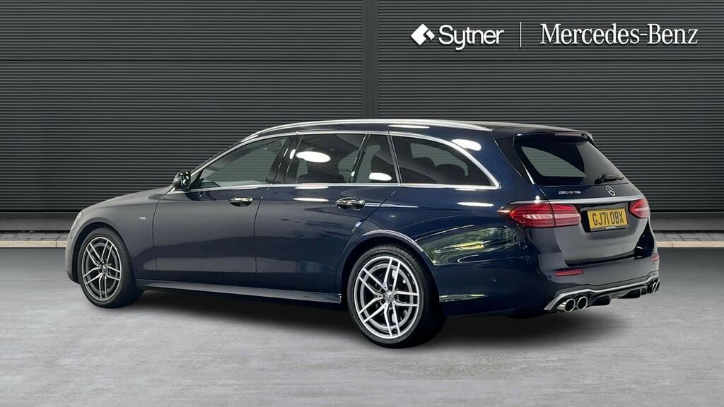 Mercedes-Benz E Class E53 4Matic Premium Tct GJ71OBX Blue #2