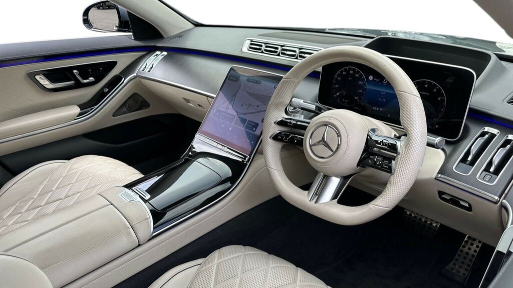 Mercedes-Benz S Class S500l 4Matic Amg Line Premium Plus 9G-tronic Grey #3