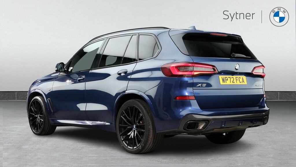 BMW X5 Xdrive40d Mht M Sport 7 Seat Tecpro Pk WP72FCA Blue #2