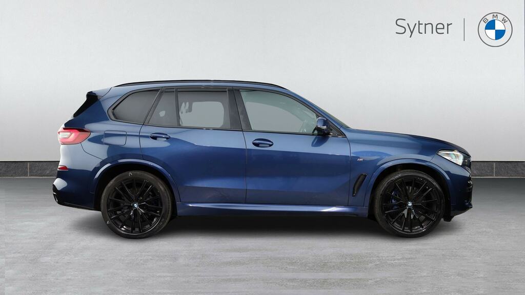 BMW X5 Xdrive40d Mht M Sport 7 Seat Tecpro Pk WP72FCA Blue #3