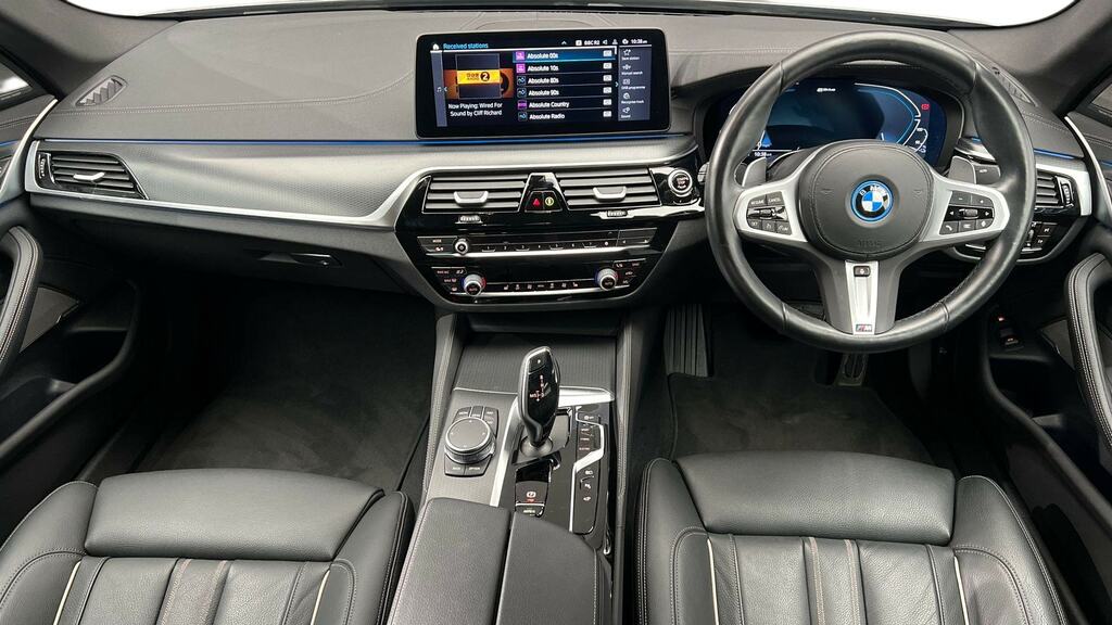 BMW 5 Series 545E Xdrive M Sport LL23MWK Grey #4