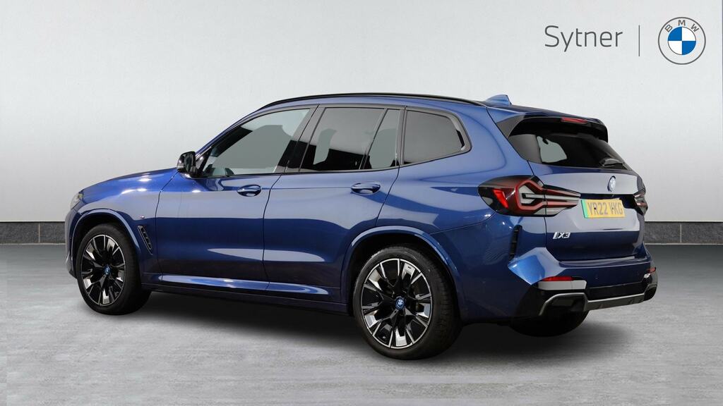 BMW iX3 210Kw M Sport Pro 80Kwh YR22VKG Blue #2