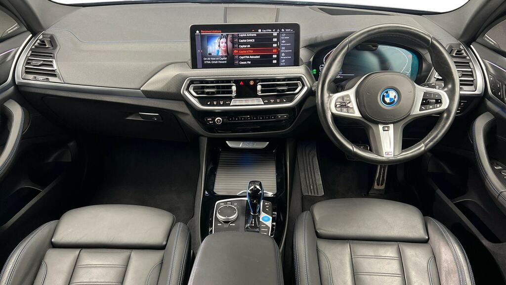 BMW iX3 210Kw M Sport Pro 80Kwh YR22VKG Blue #4