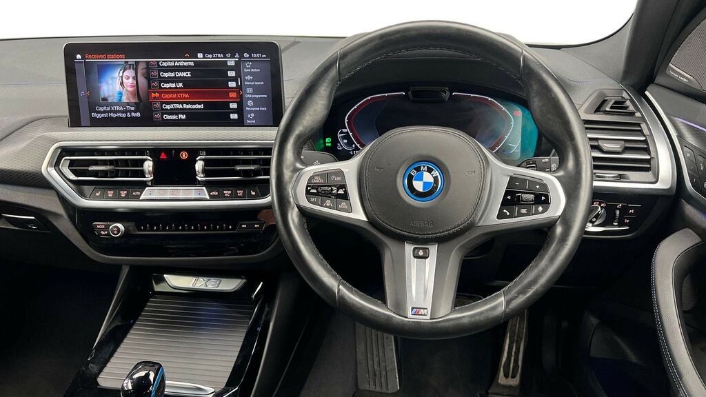 BMW iX3 210Kw M Sport Pro 80Kwh YR22VKG Blue #5