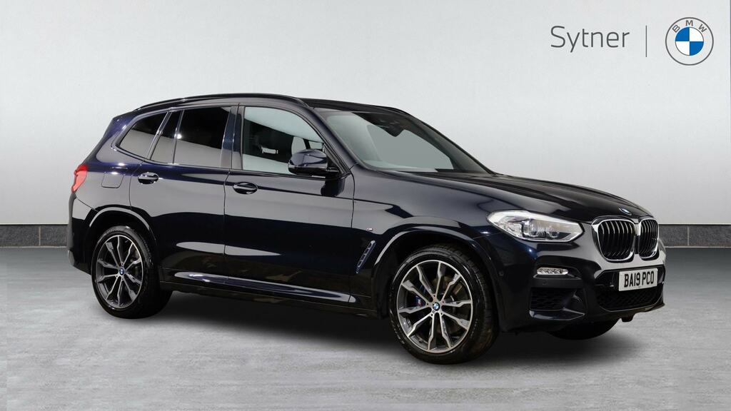 BMW X3 Xdrive20d M Sport Step Black