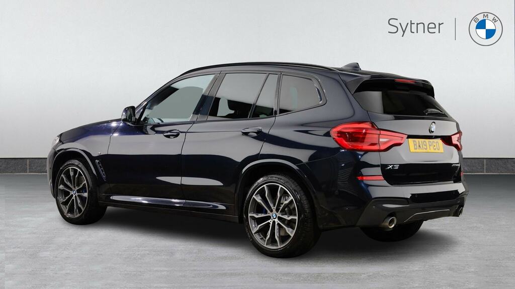 BMW X3 Xdrive20d M Sport Step BA19PCO Black #2